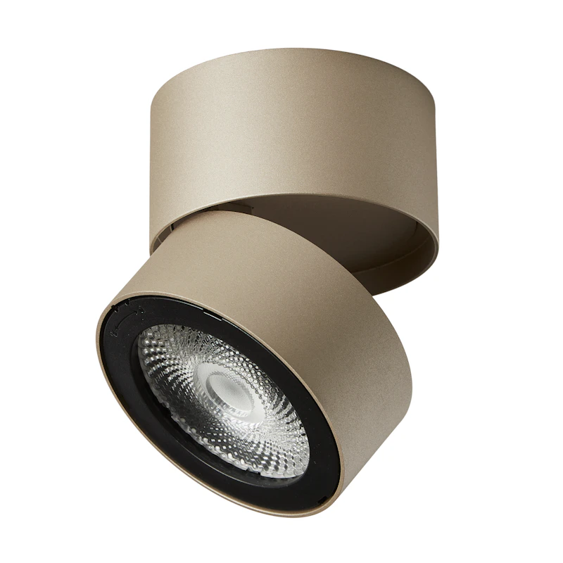 Ray Spot Ceiling Spotlight, Ivory Gold