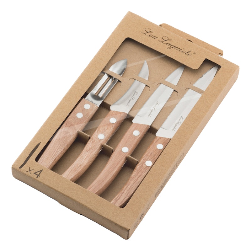 Forest Peeler Set 4 Pieces from Lou Laguiole RoyalDesign