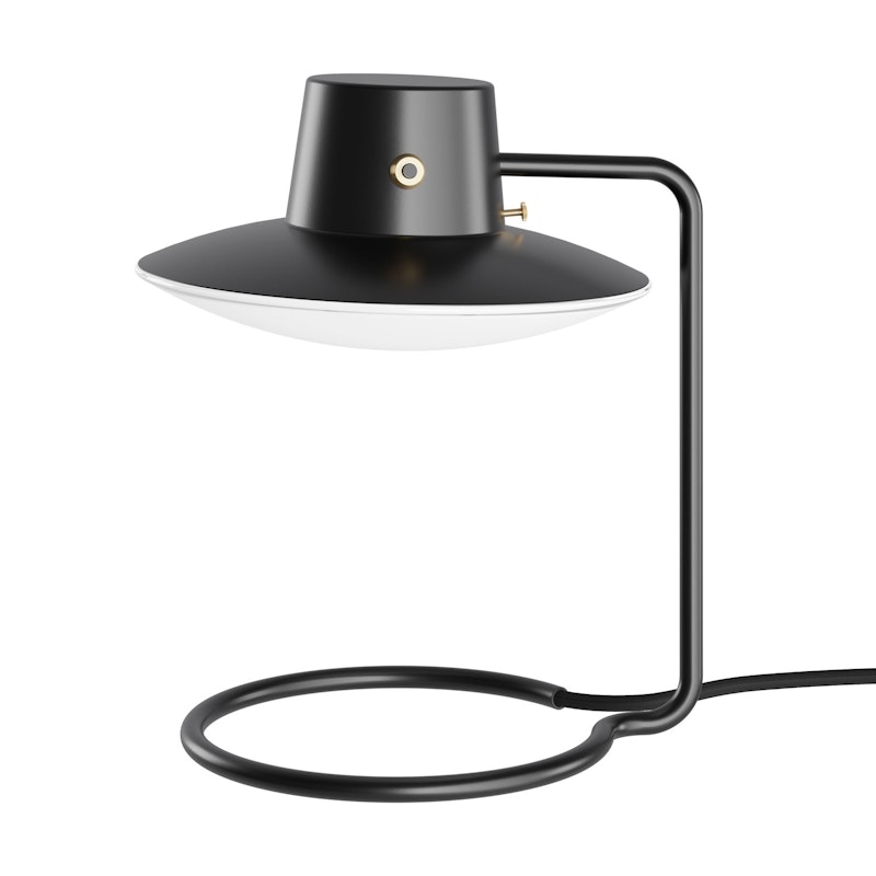 AJ Oxford Table Lamp 280 mm, Black / Opal