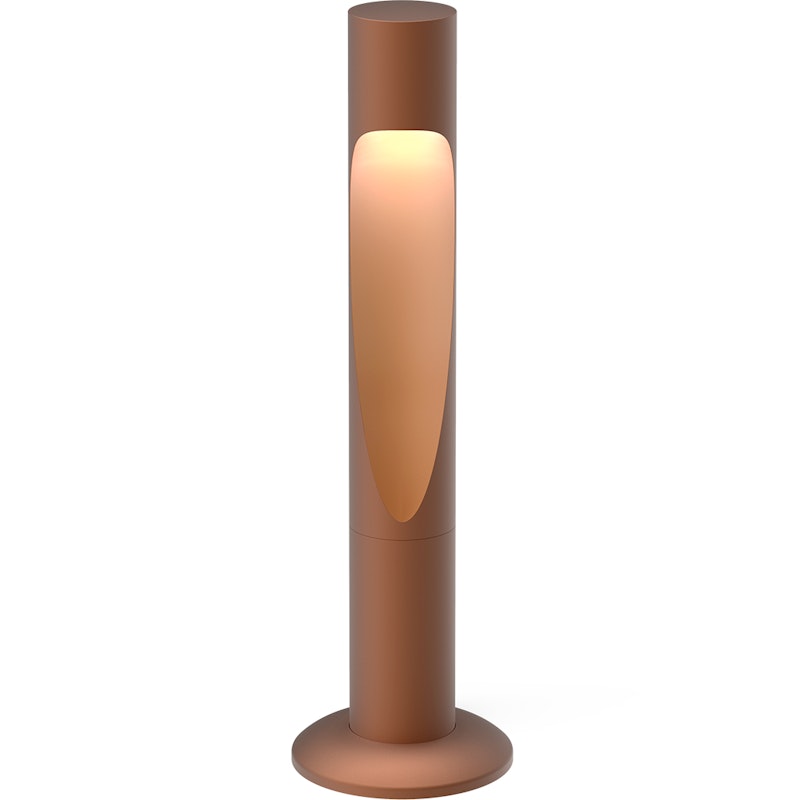 Flindt Garden Bollard Short Corten Base Without Adapter, 2700K