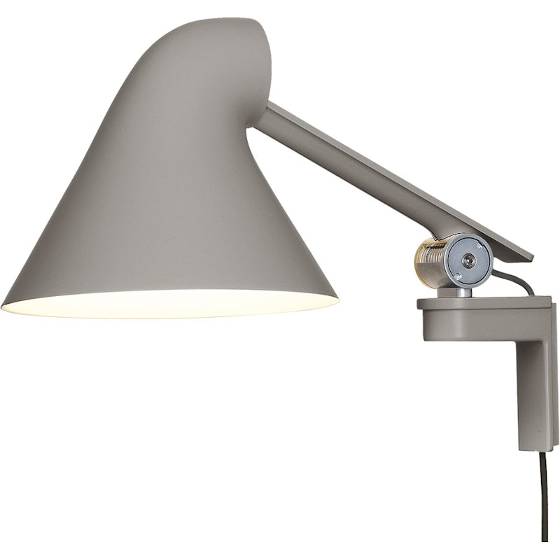 NJP Wall Lamp Short Arm, Light Grey