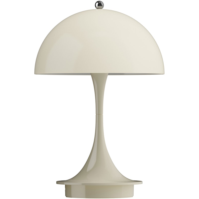 Panthella 160 Table Lamp Portable V3, Opal Beige