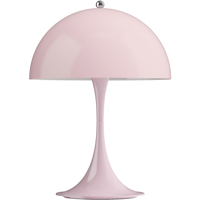 Panthella 250 Table Lamp Portable, Opal Pale Rose