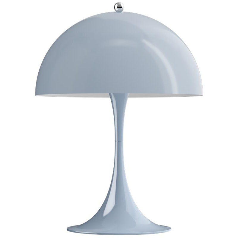 Panthella 250 Table Lamp, Pale Blue Opal Acryl