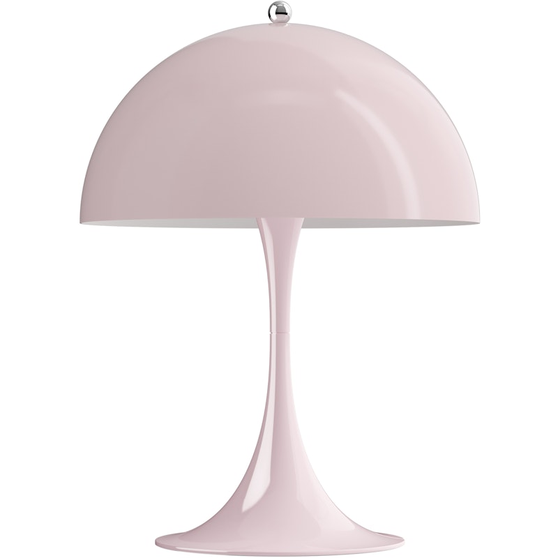 Panthella 250 Table Lamp, Pale Rose Opal Acryl