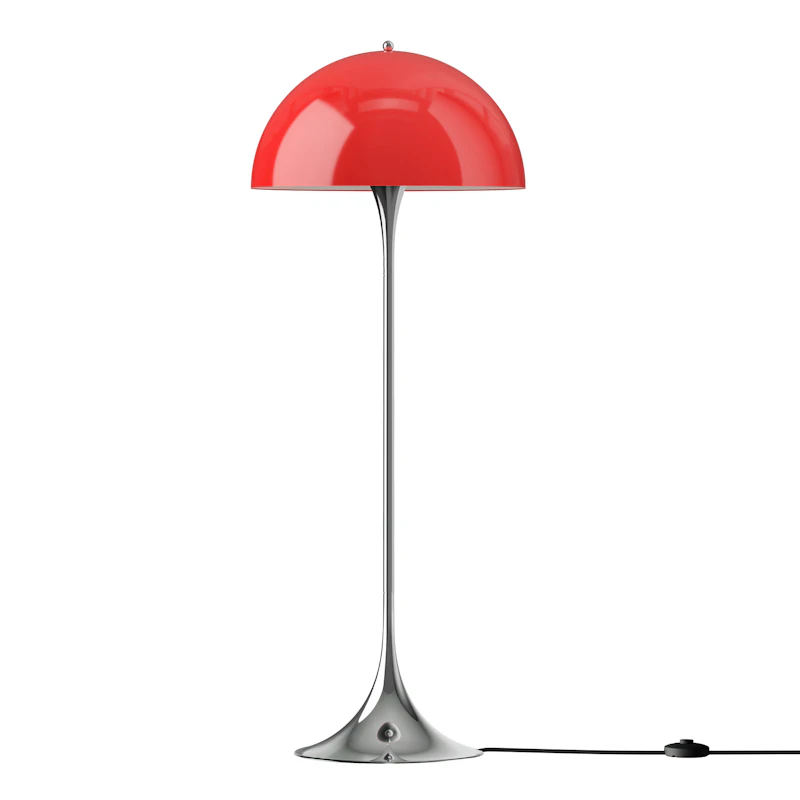 Panthella Floor Lamp 50 cm, Opal Red