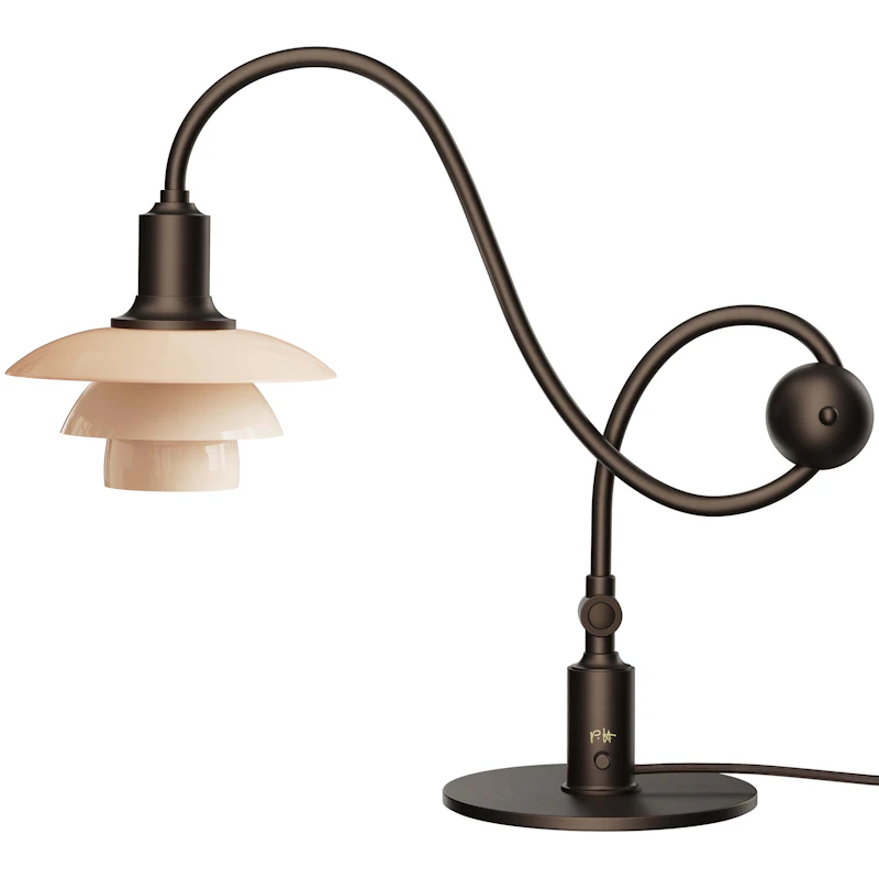 PH 1/1 Piano Table Lamp, Dusty Terracotta