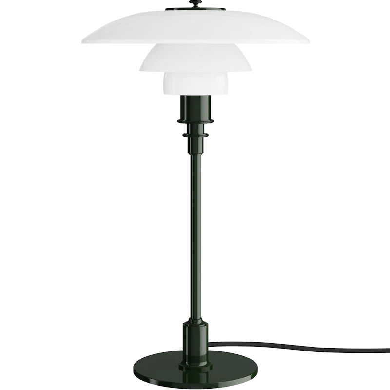 PH 3/2 Table Lamp, Glossy Deep Green