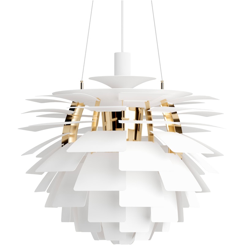 PH Artichoke Pendant 60 cm, Brass / Soft White