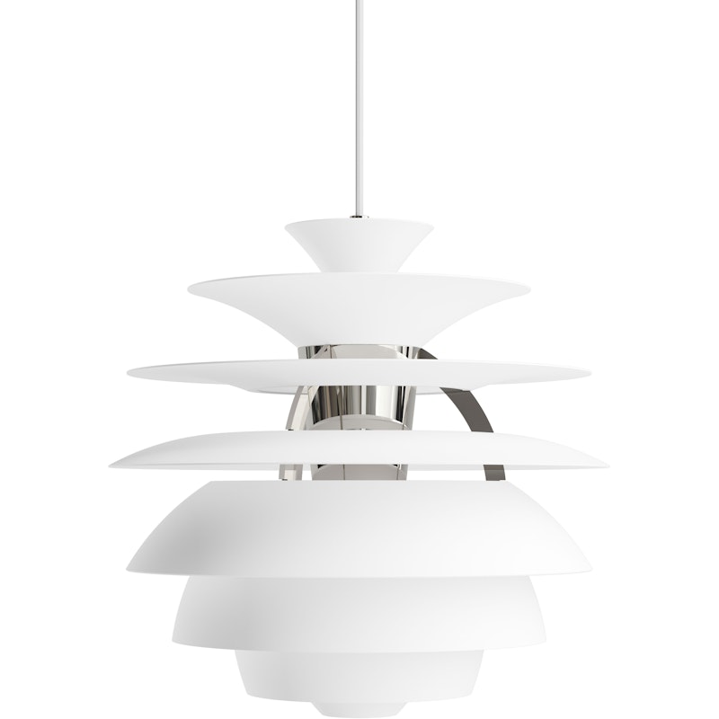 PH Snowball Pendant, Soft White / Chrome