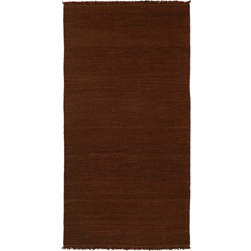Found 01 Rug 90x180 cm, Rusty Iron