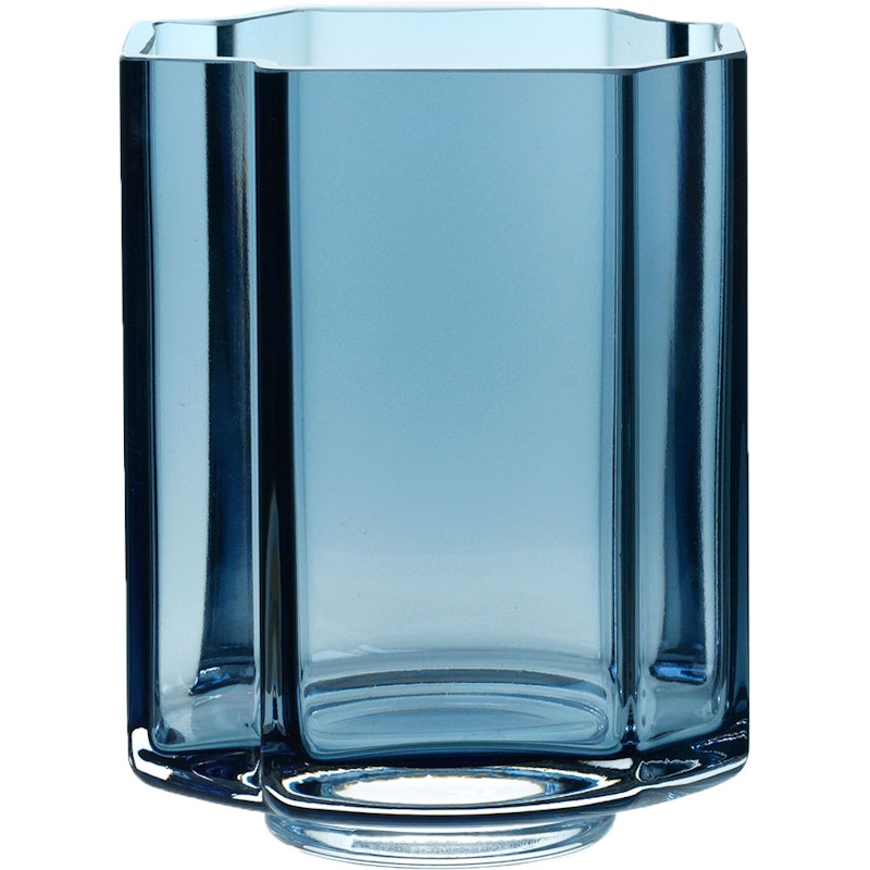 Funki Light Asymmetric Vase 13 cm, Blue