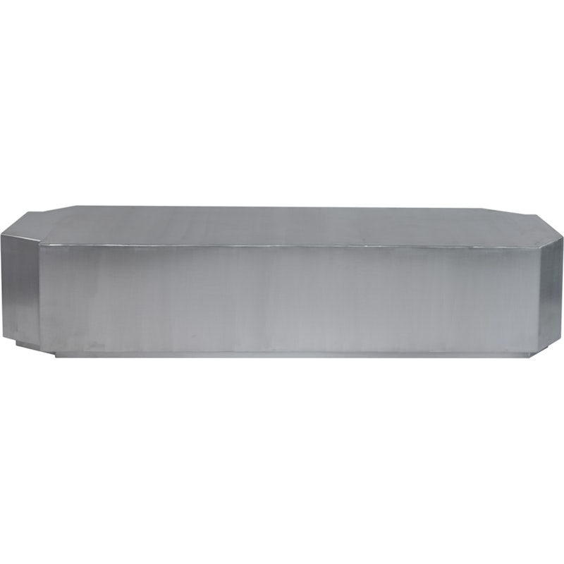 Funki Lounge Table 56x176 cm, Aluminium