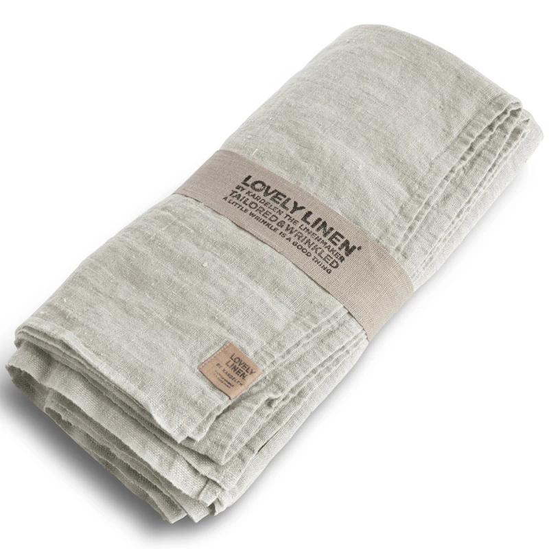 Lovely Table Cloth 145x300 cm, Light Grey