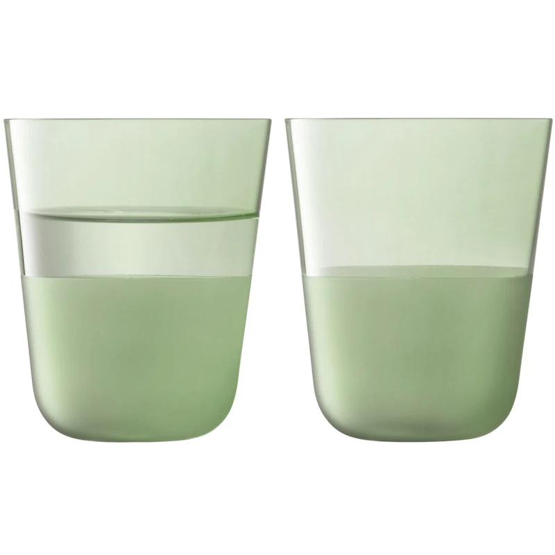 Arc Contrast Tumbler 38 cl 2-pack, Moss