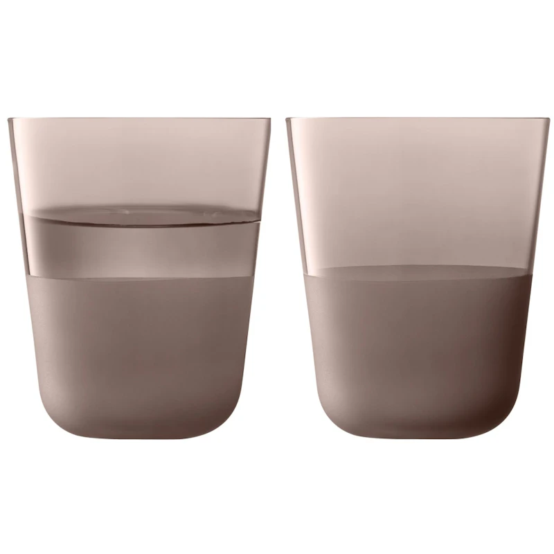 Arc Contrast Tumbler 38 cl 2-pack, Earth