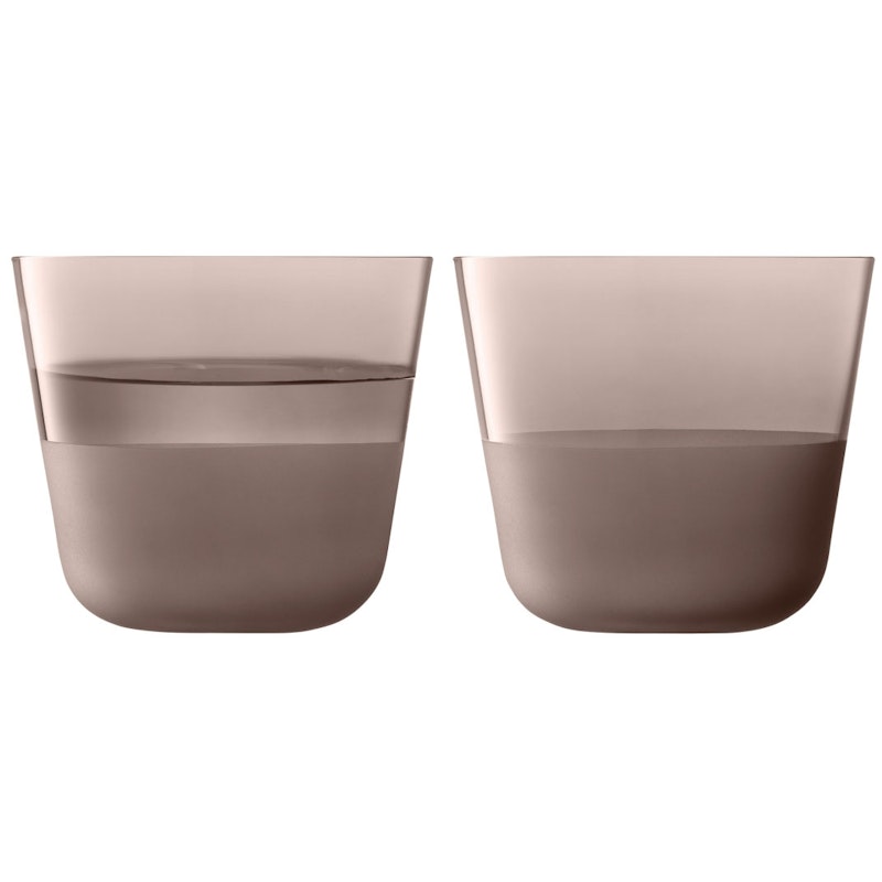 Arc Contrast Tumbler 26 cl 2-pack, Earth
