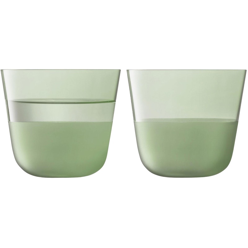 Arc Contrast Tumbler 26 cl 2-pack, Moss
