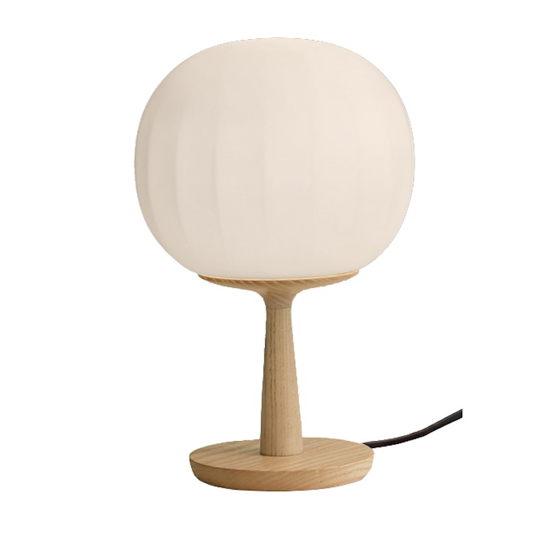 Lita Table Lamp 18 cm, Ash / Opal Glass