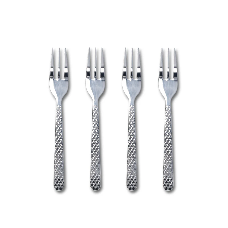 Rhombe Cake Fork 4-pack