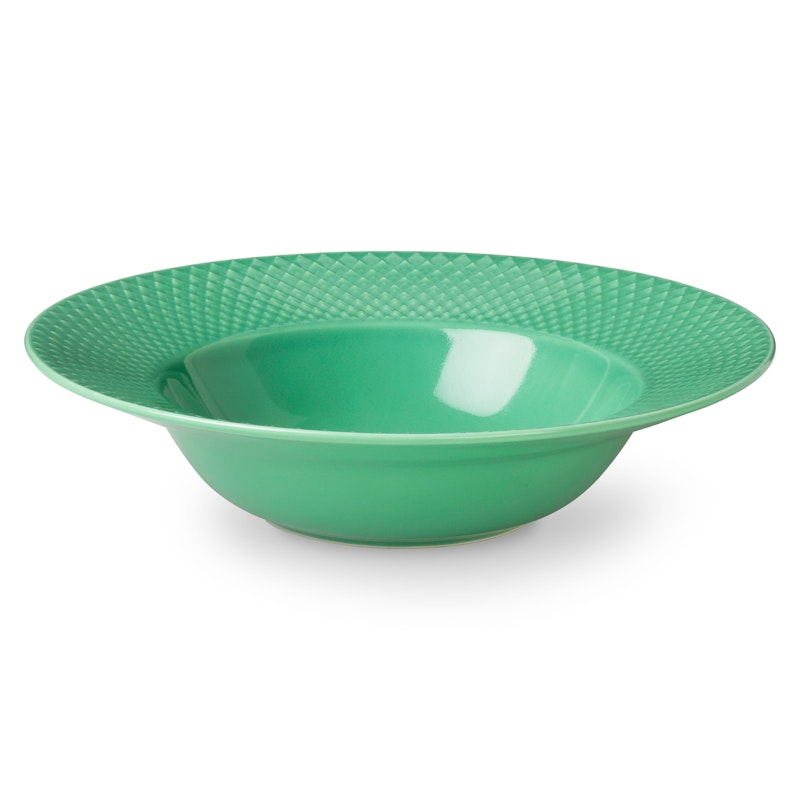 Rhombe Color Deep Plate Ø24,5 cm, Green