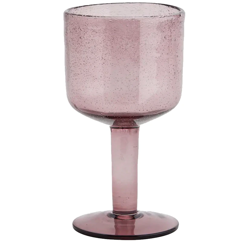 Coloured Wine Glass, Lilac