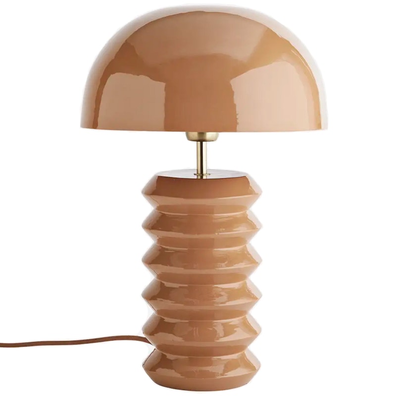 Enamel Table Lamp, Terra