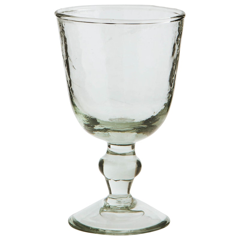 Hammered Wine Glass