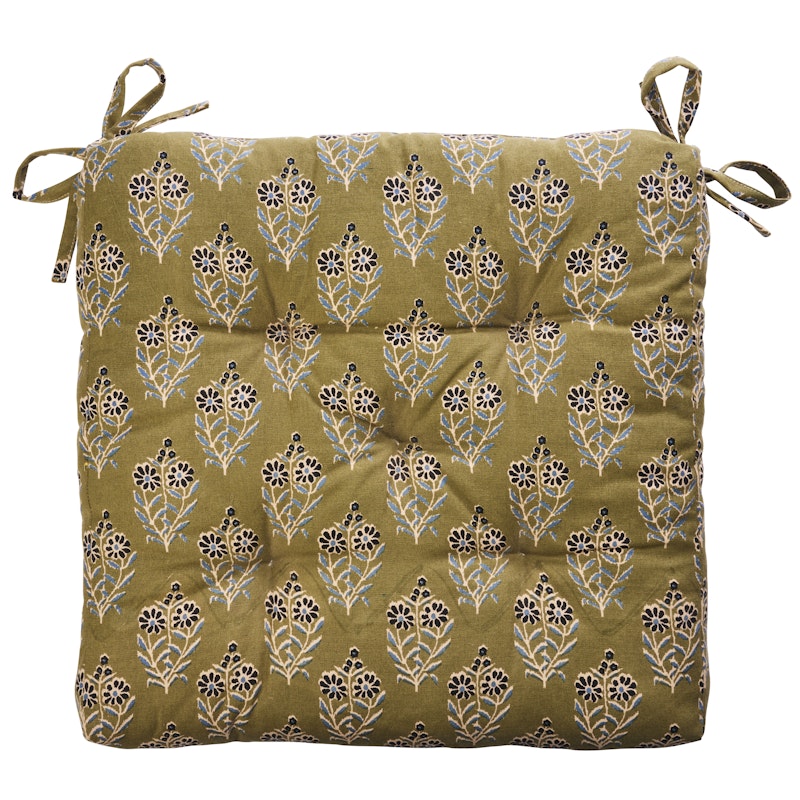 Seat Cushion 45x45 cm, Black / Blue / Olive / Nude