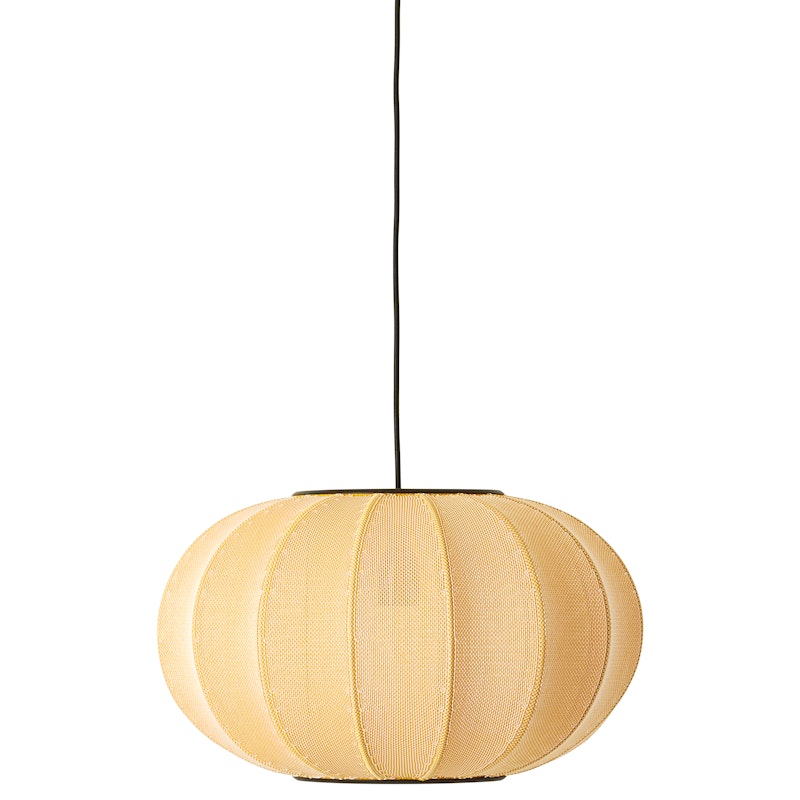 Knit-Wit LED Pendant Oval Ø45 cm, Sunrise