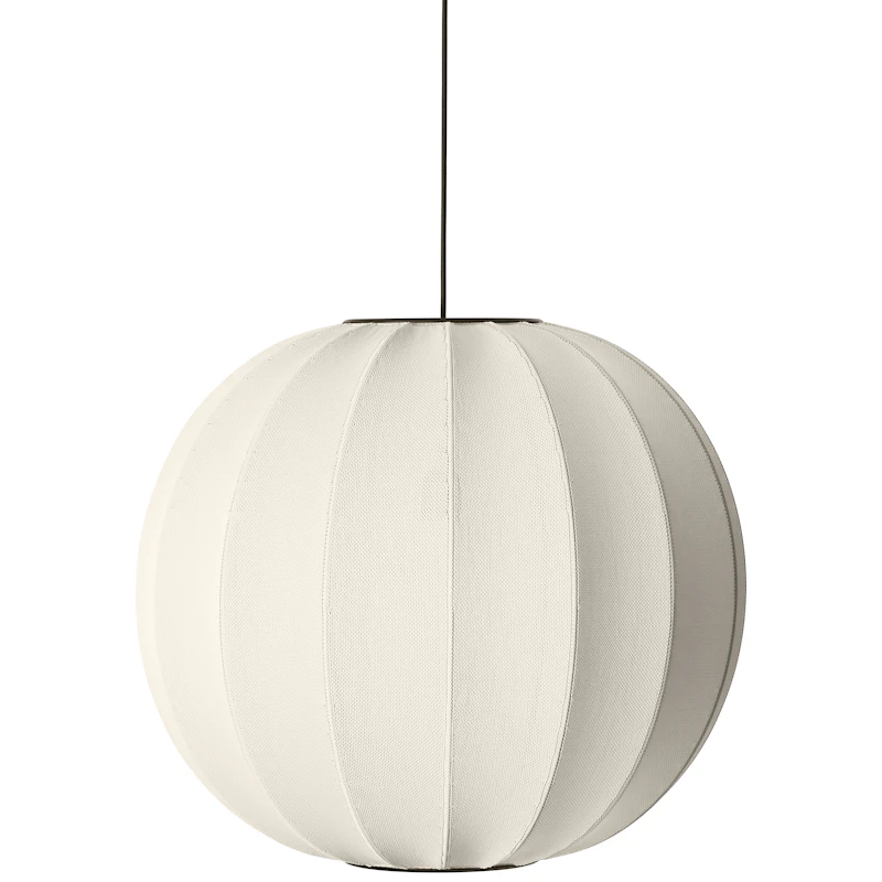 Knit-Wit LED Pendant Round Ø60 cm, Pearl White