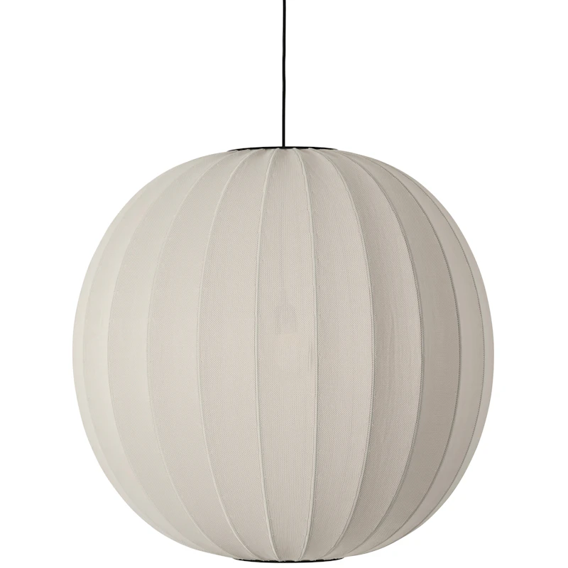 Knit-Wit LED Pendant Round Ø75 cm, Pearl White