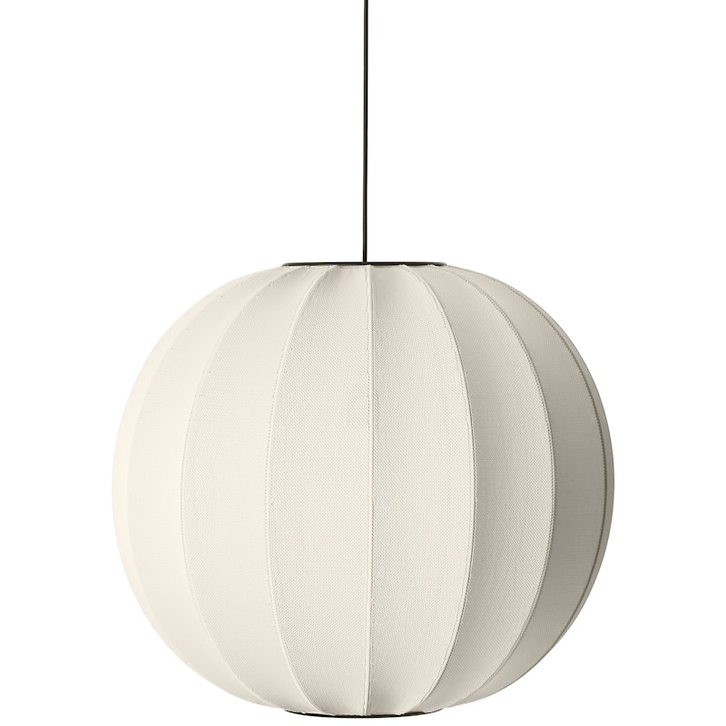 Knit-Wit LED Pendant Round Ø60 cm, Pearl White