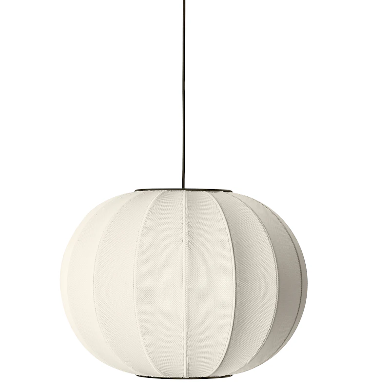 Knit-Wit LED Pendant Round Ø45 cm, Pearl White