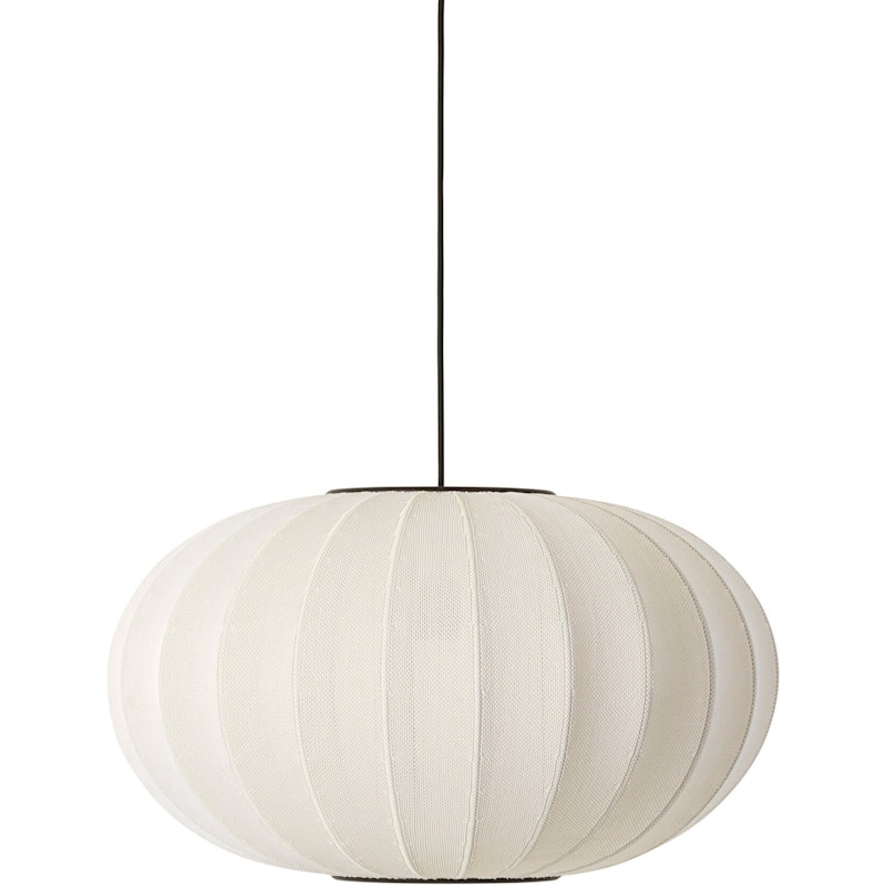 Knit-Wit Pendant Oval 57 cm, Pearl White