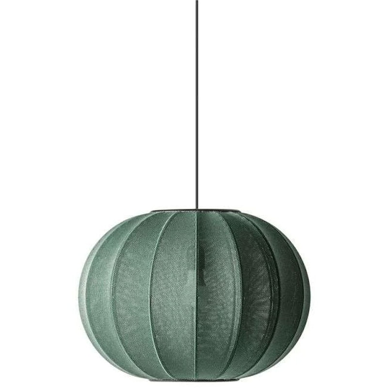 Knit-Wit Pendant Round 45 cm, Tweed Green