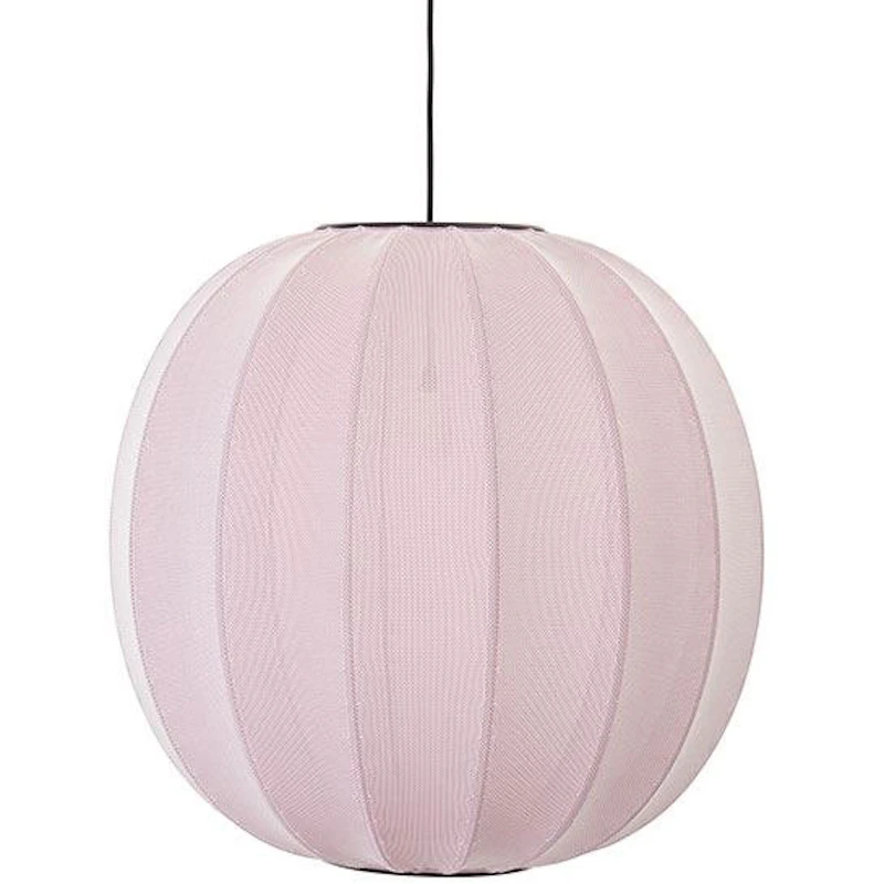 Knit-Wit Pendant Round 60 cm, Light Pink