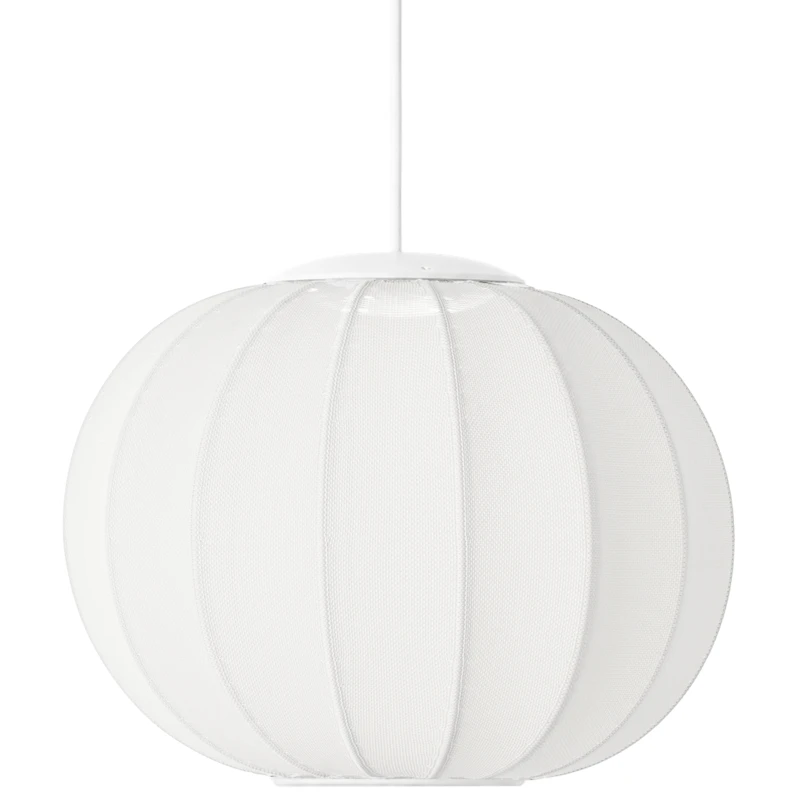 Knit-Wit Pendant Round Ø45 cm LED, Cloud White