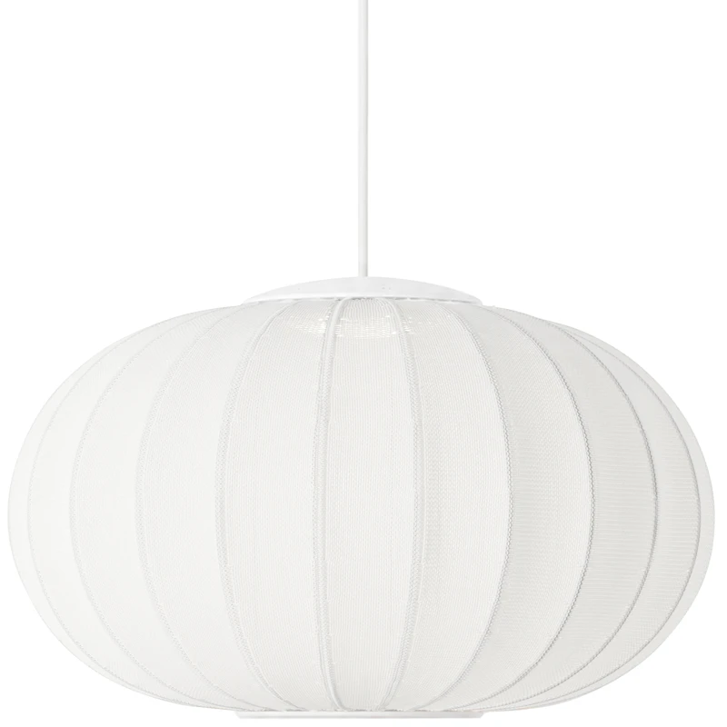 Knit-Wit Pendant Oval Ø57 cm LED, Cloud White