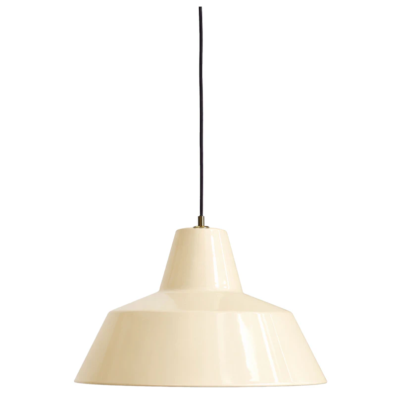 Workshop W4 Pendant, Butter Yellow