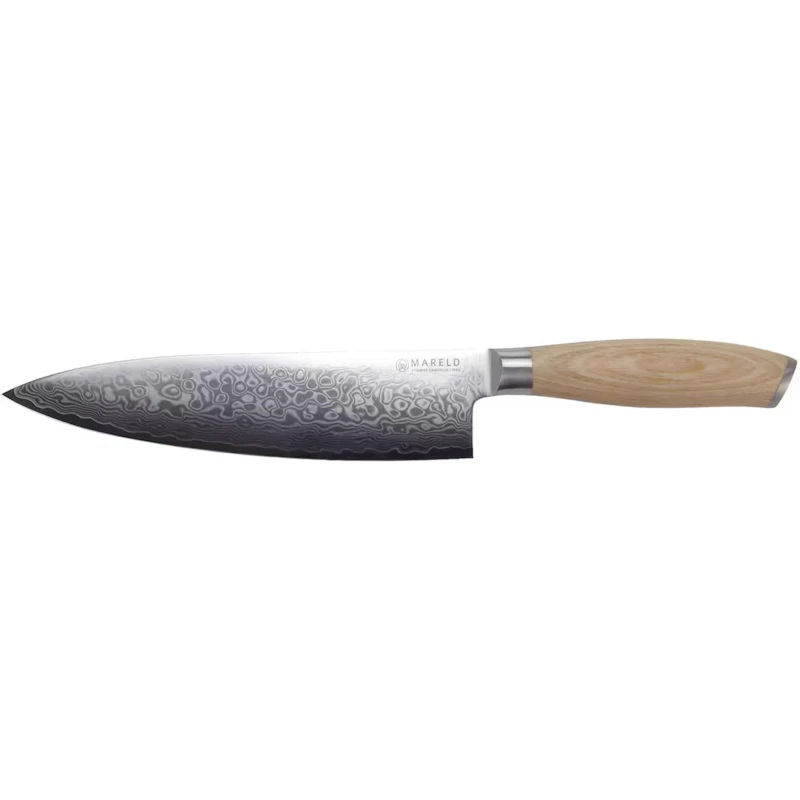 Akio Chef'S Knife 21 cm, Light Wood