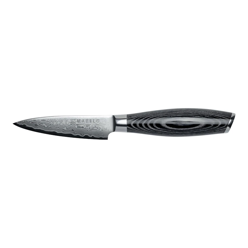 Akio Paring Knife 9 cm, Black