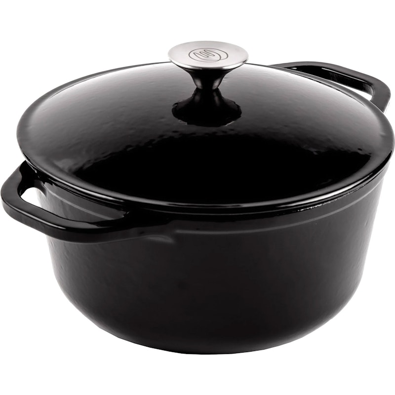 Cast Iron Pot, Black