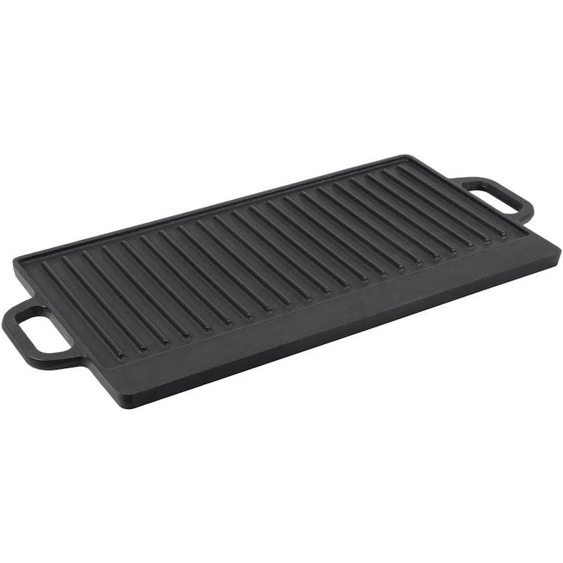 Steel Griddle With Handle 42,5 x 23,5 cm