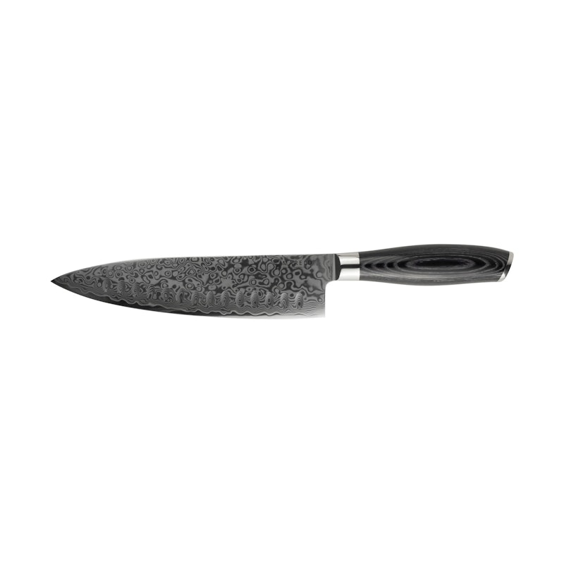 Akio Chef'S Knife Olive Sharpened 21 cm, Black