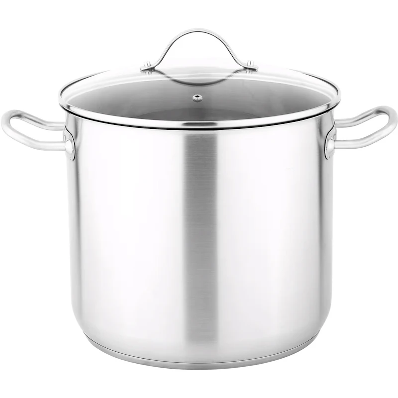 Pot With Glass Lid 15 L