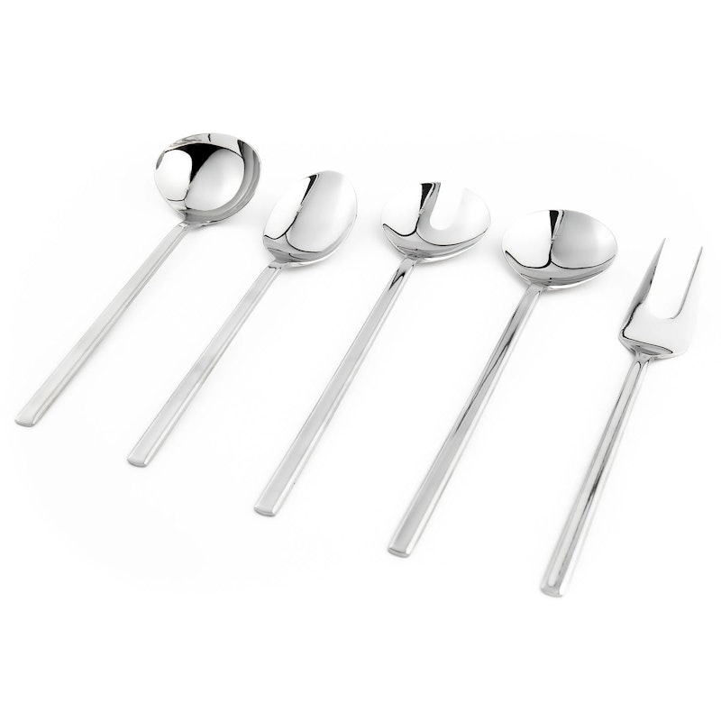 Serving Cutlery Stainless Steel, 5-pack