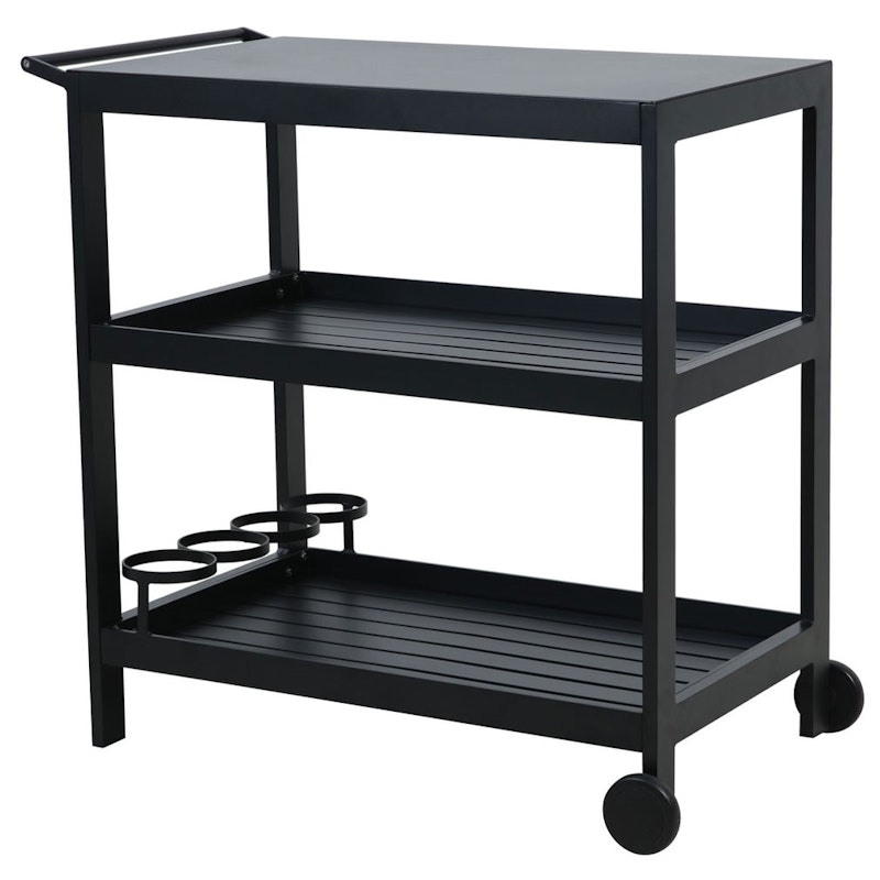 Side Table With Wheels For Outdoor Kitchen 92,5 x 54 cm