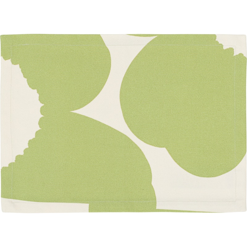Iso Unikko Placemat 35x40 cm, Off-white / Pear