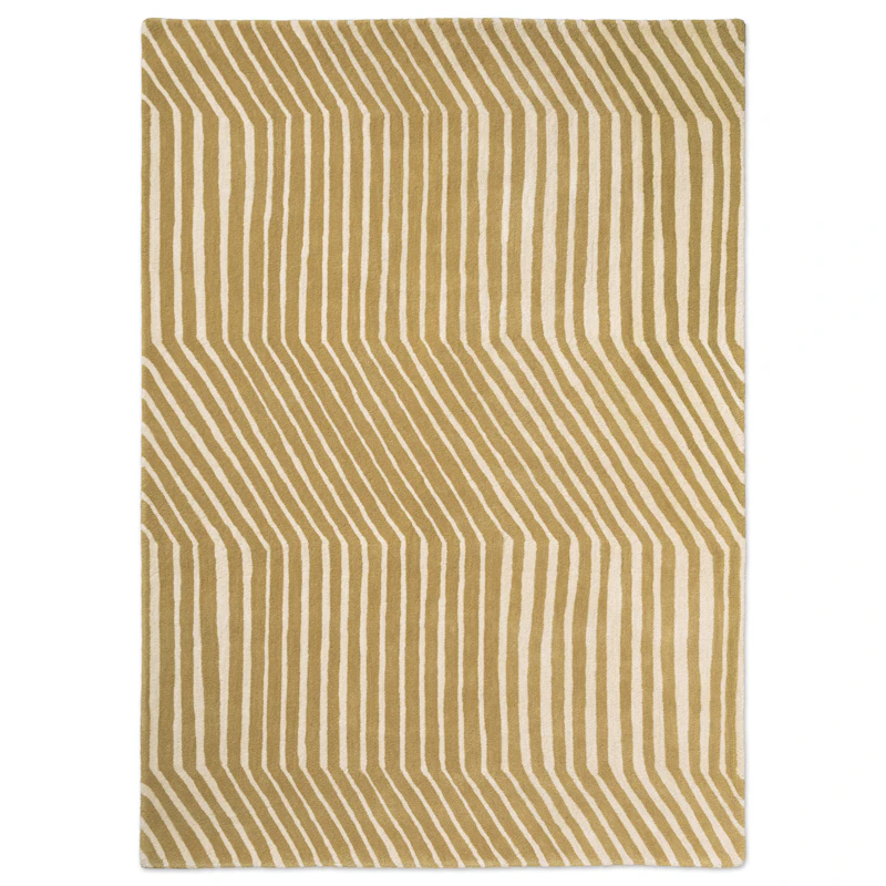 Kalasääski Wool Rug 250x350 cm, Brass